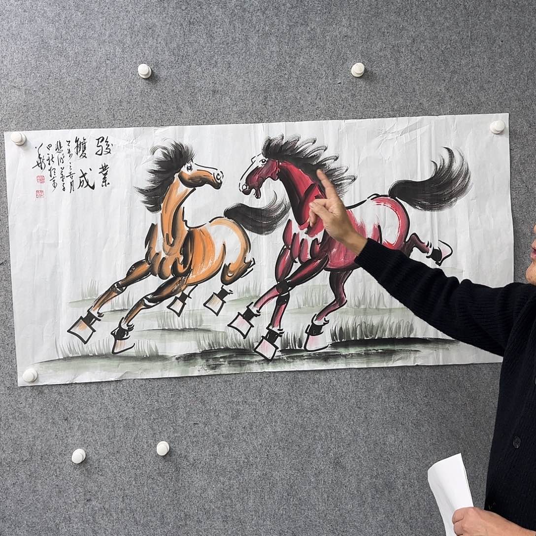 书法书法作品多次参加