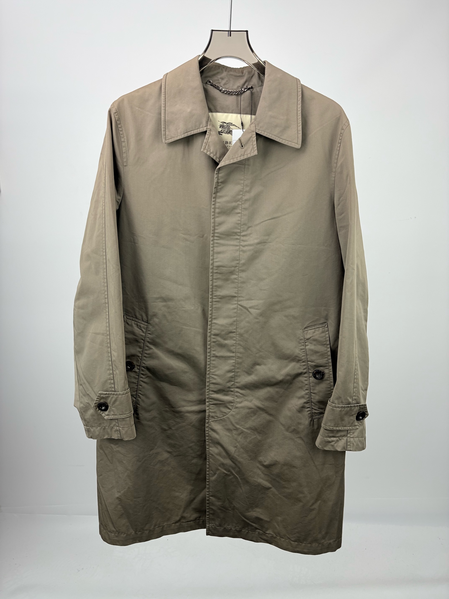 99新 YSL/圣罗兰  BURBERRY中长款风衣外套 48码 99新 14548