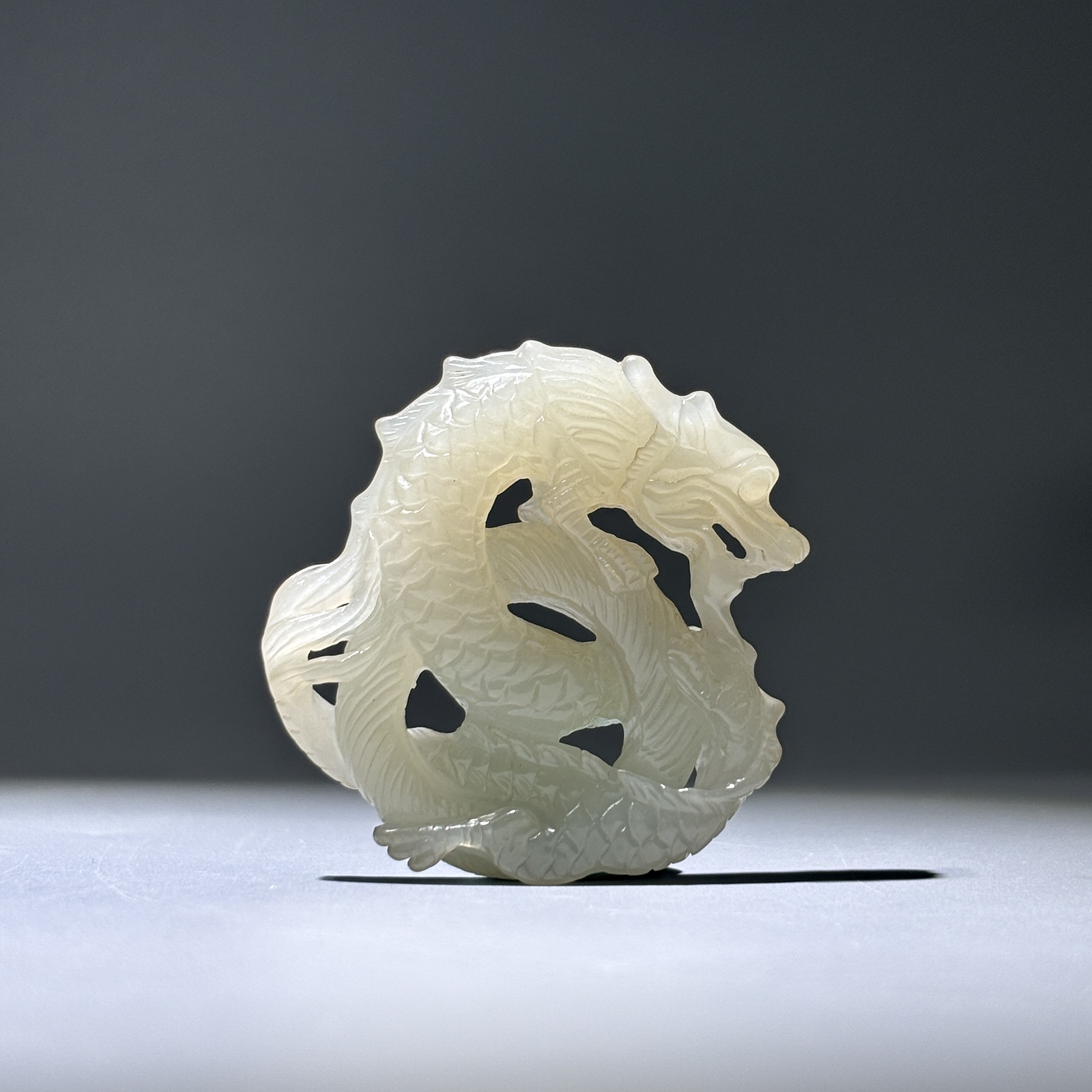 清-古玉盘龙挂件2504080131