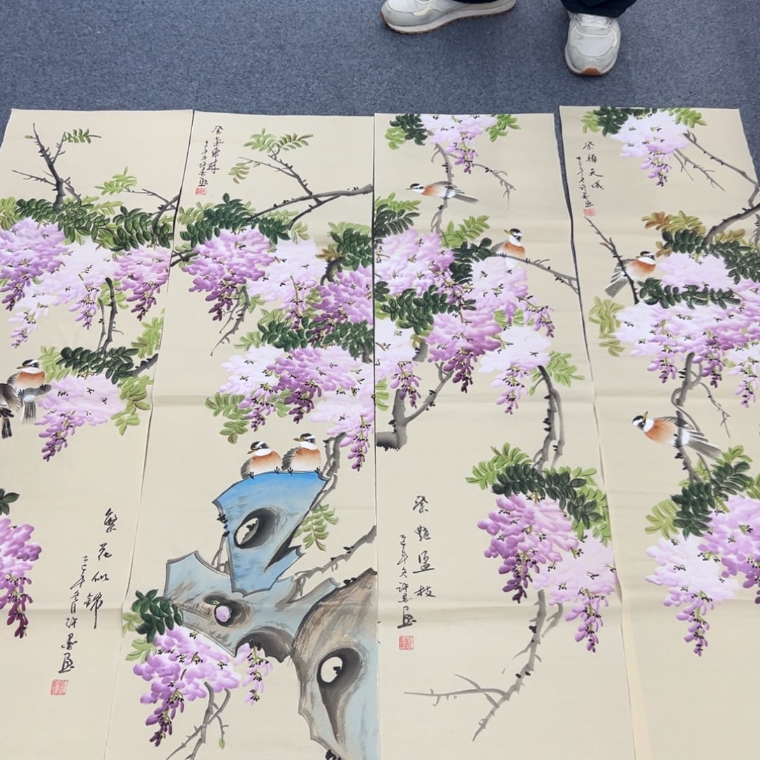 国画国画纯手绘作品