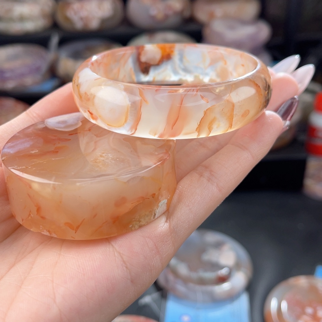 石英质玉手镯未镶嵌敏*56