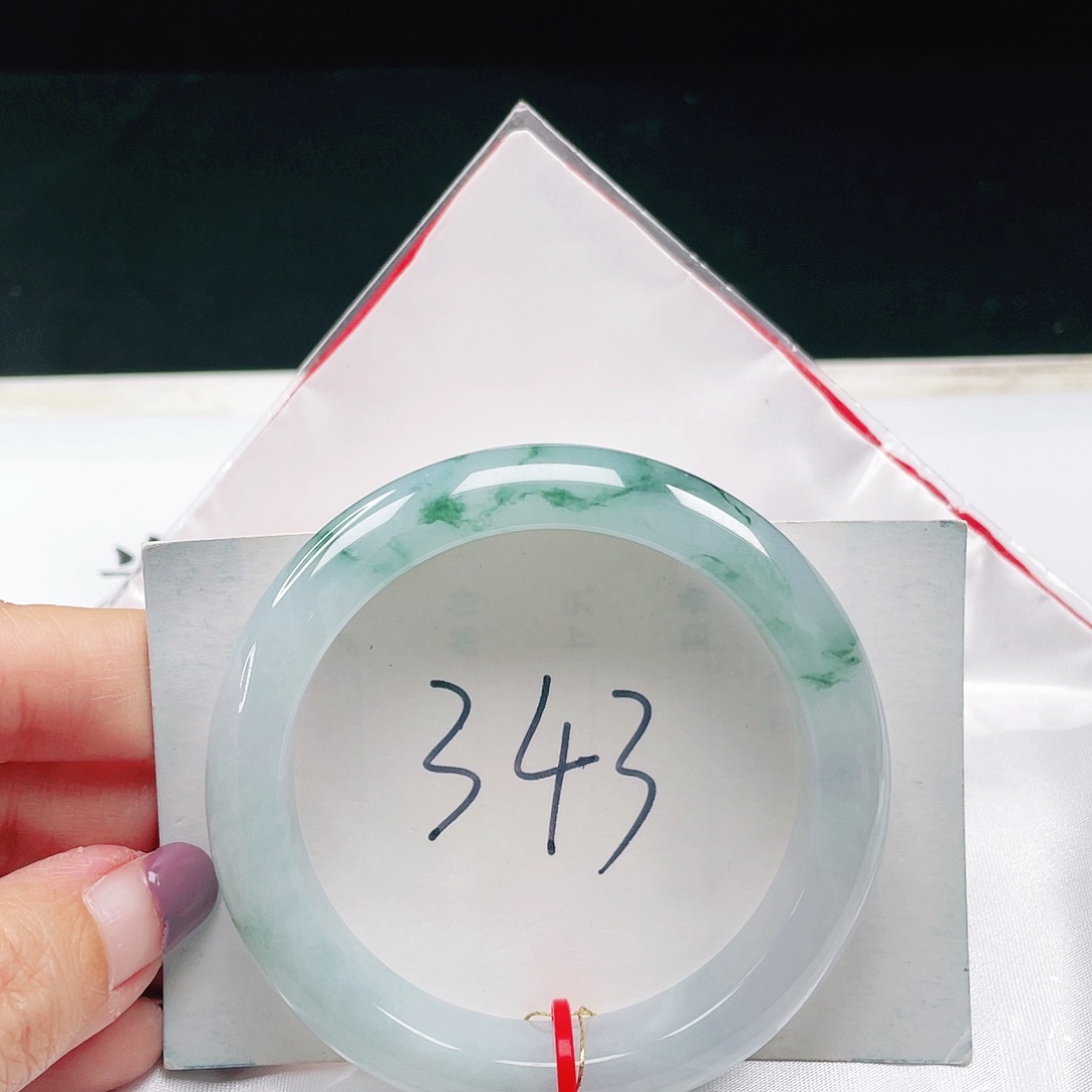 R***h翡翠未镶嵌手镯缅甸翡翠55