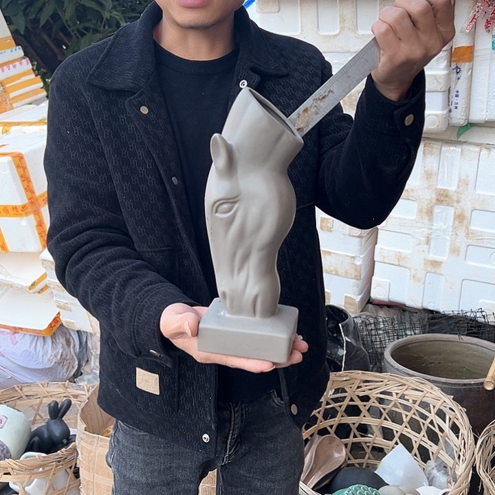 瓶高度29厘米口径7厘米微瑕捡漏