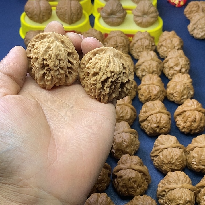 把件文玩核桃四座楼