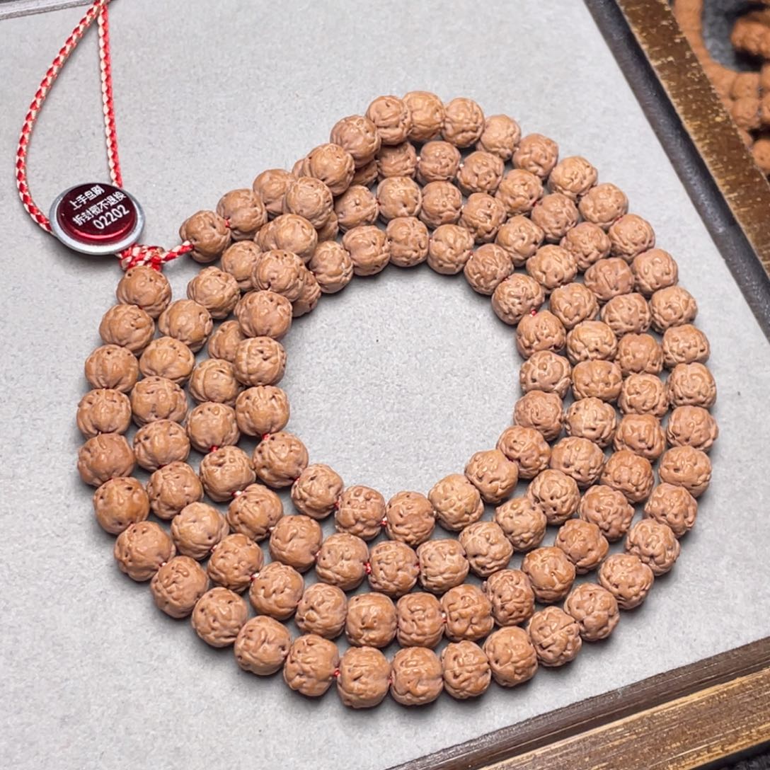 ****q金刚菩提手串超头定制款满S佛手尺寸8.5