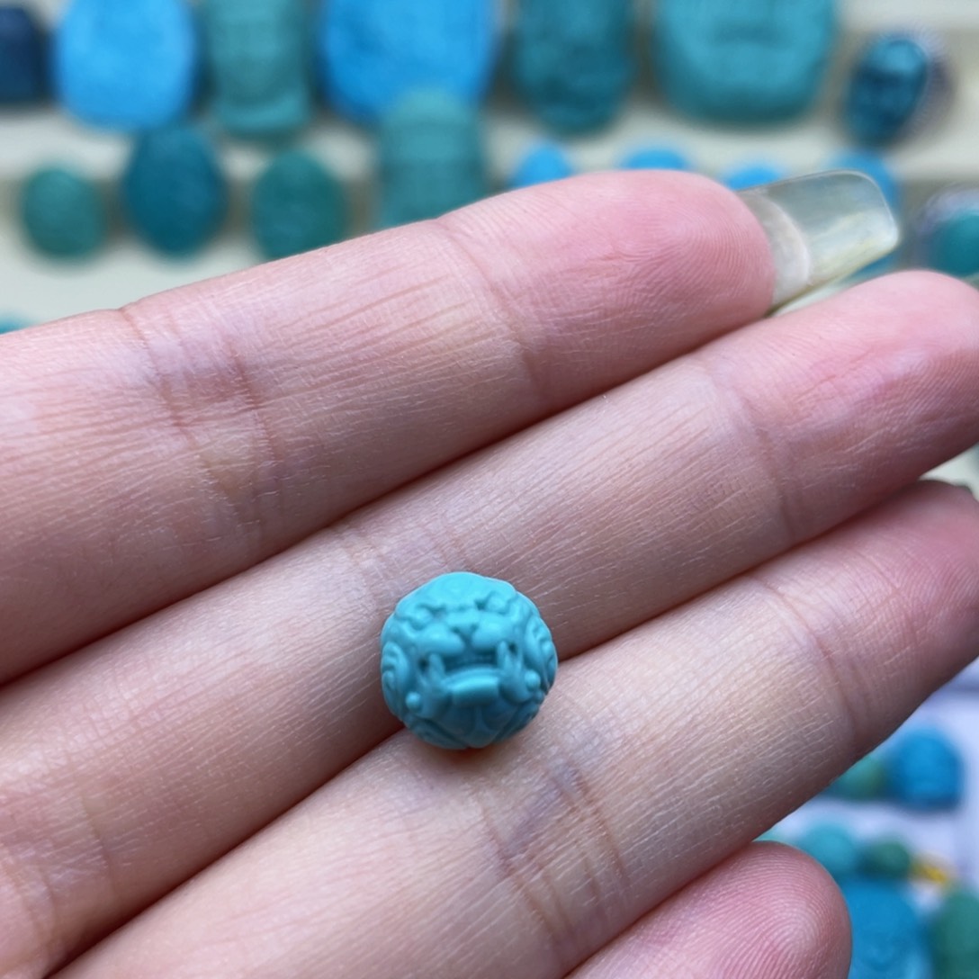 绿松石珠宝奇石未镶嵌