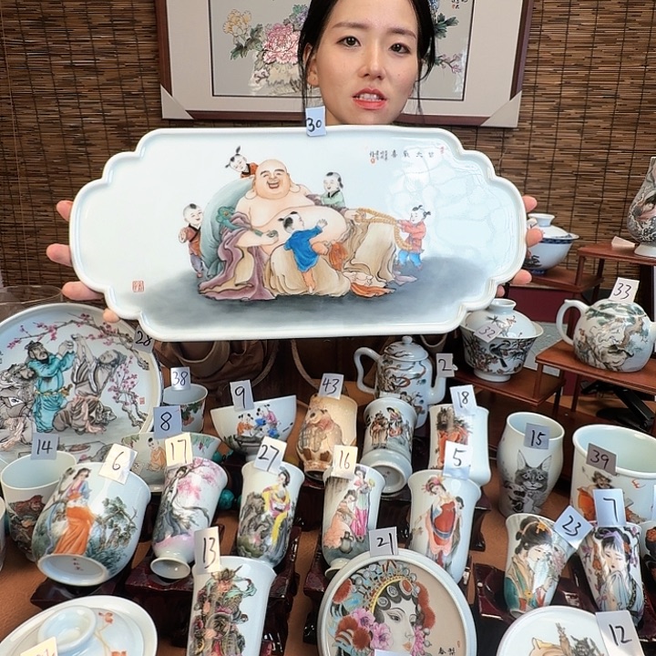 陶摆件景德镇陶瓷学院副院长等