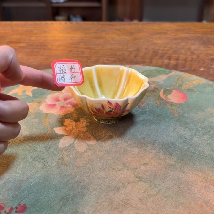 柴烧纯手工手绘陶瓷