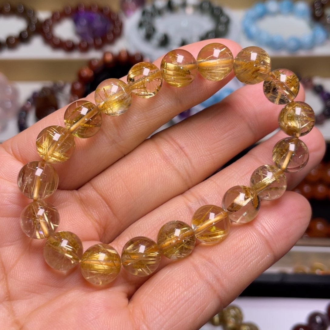 水晶手链未镶嵌钛晶