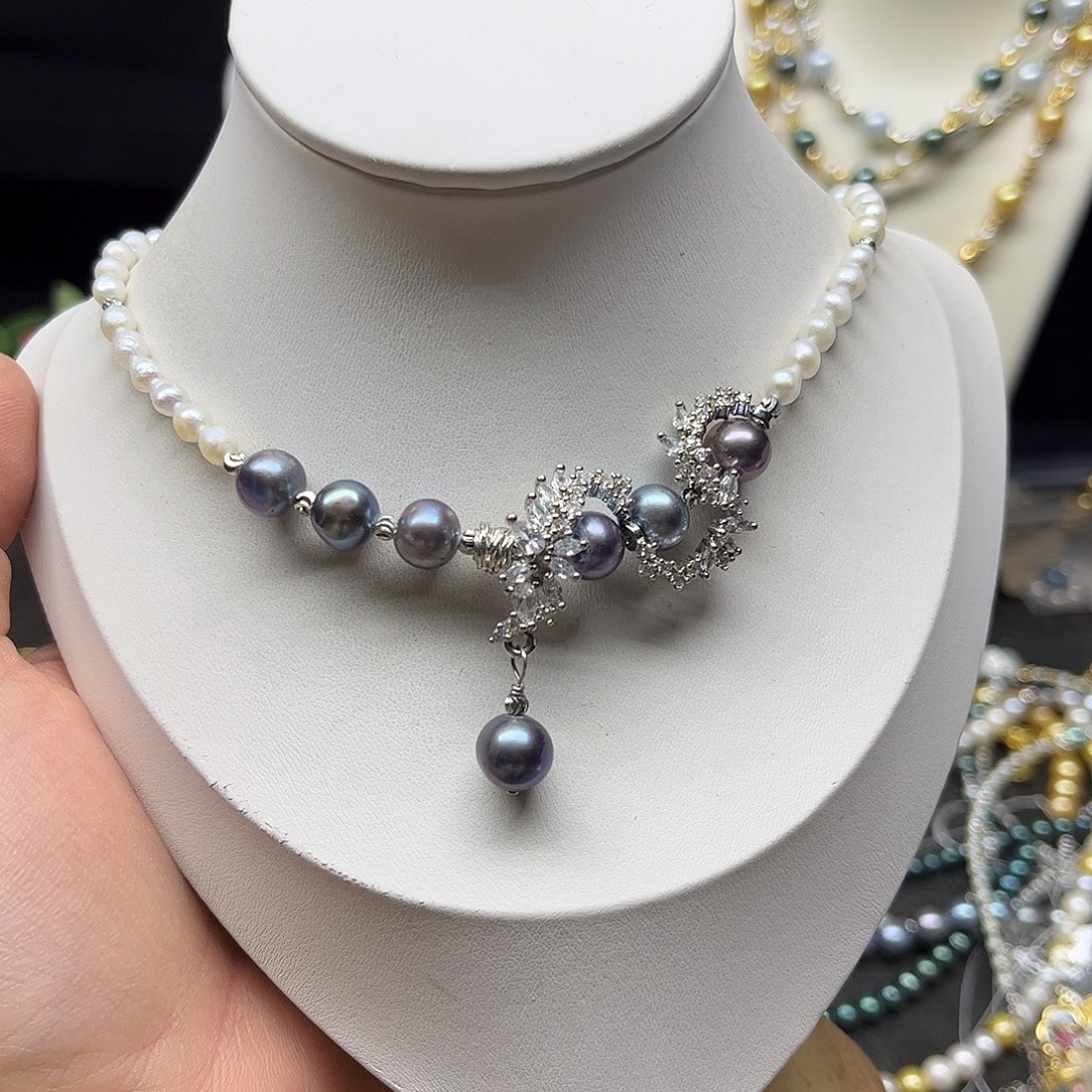 淡水珍珠颈饰未镶嵌