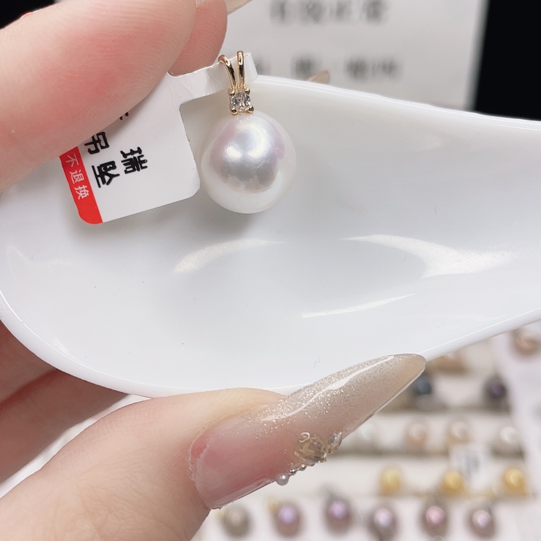 吊坠(赠链)淡水珍珠合金