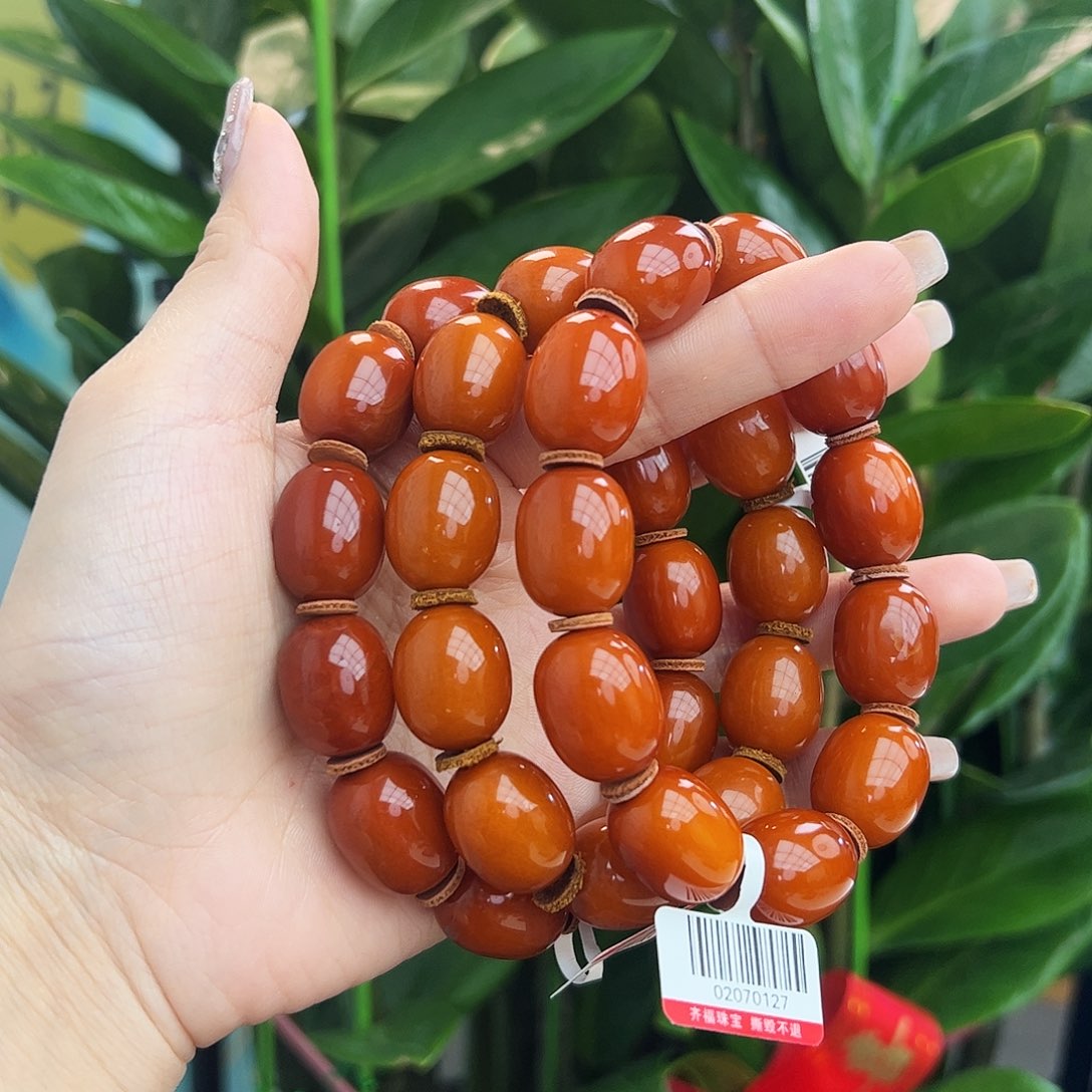 琥珀手链未镶嵌15 m多样性发其一