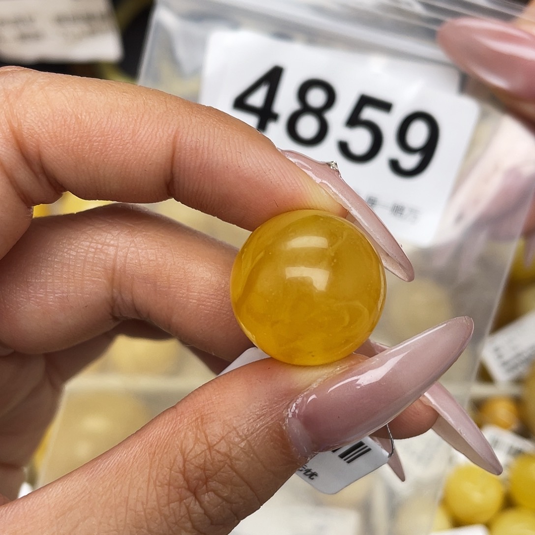 蜜蜡未镶嵌珠宝奇石粉19