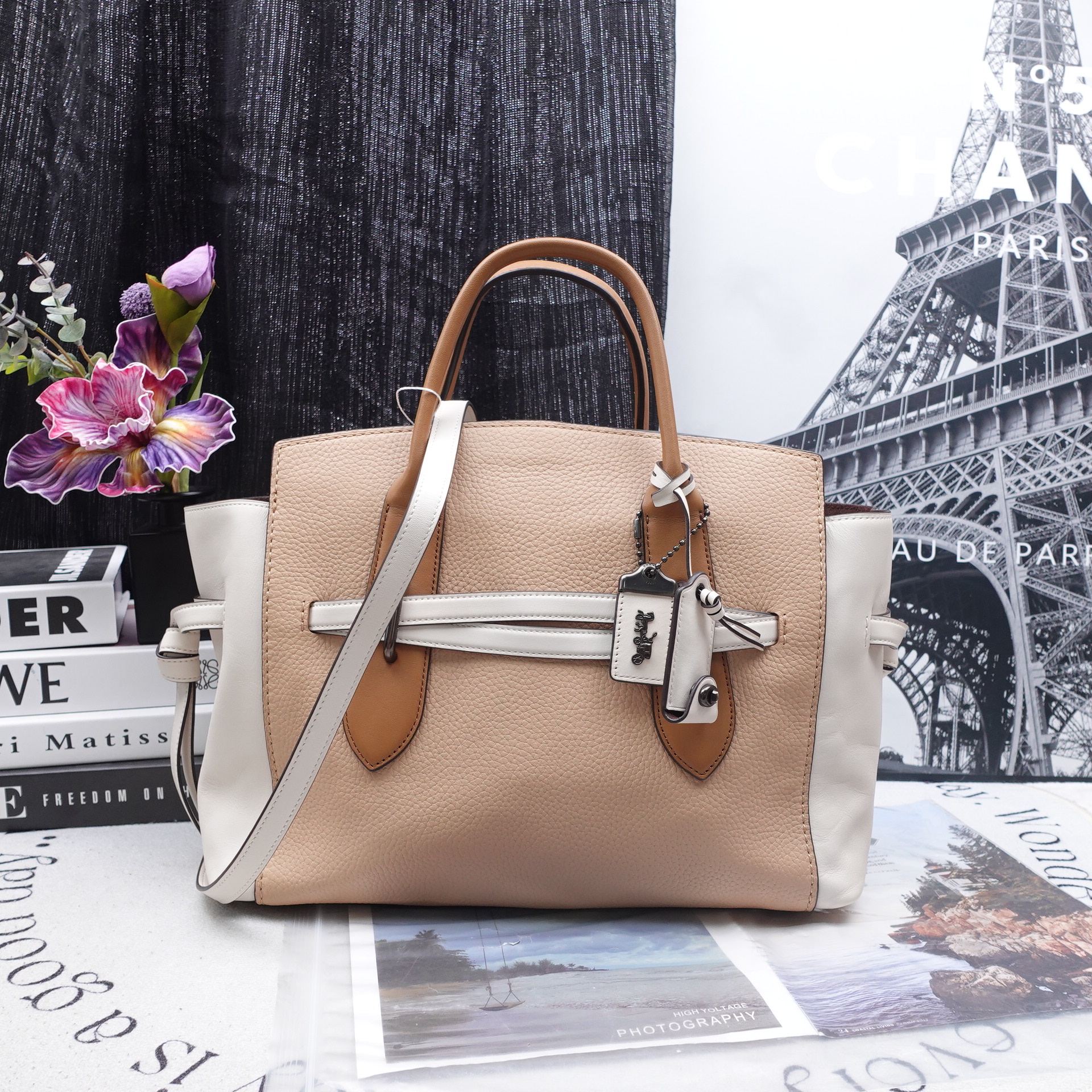 95新 COACH/蔻驰 单肩包/T10233649