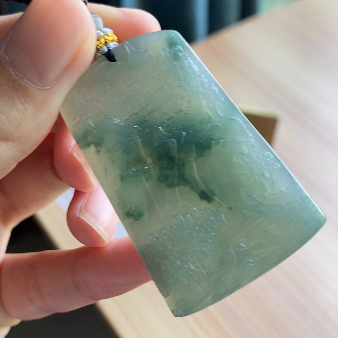 【闪购商品】颈饰未镶嵌翡翠天然缅甸A货翡翠