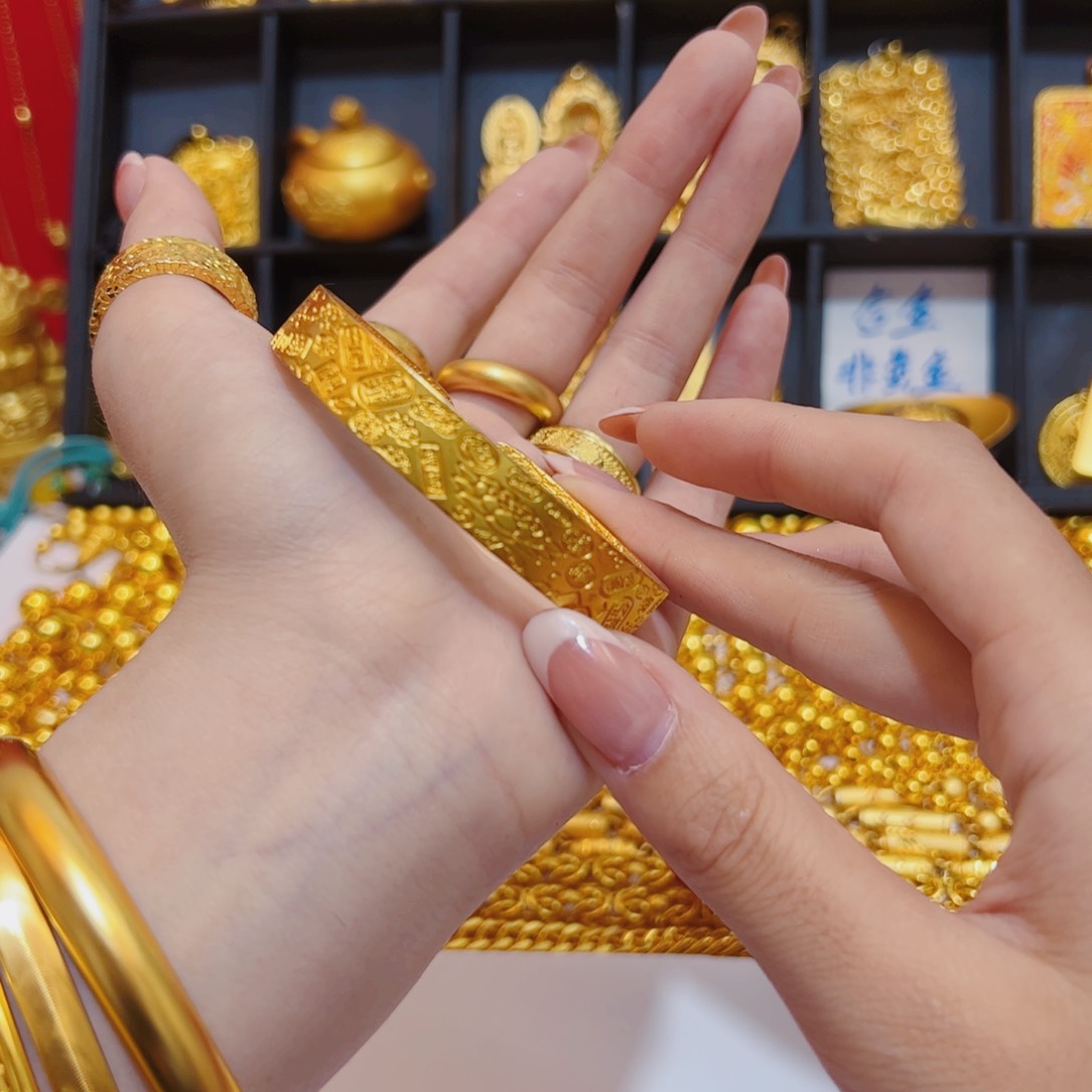 合金无合金无窄的吉言手镯卡10