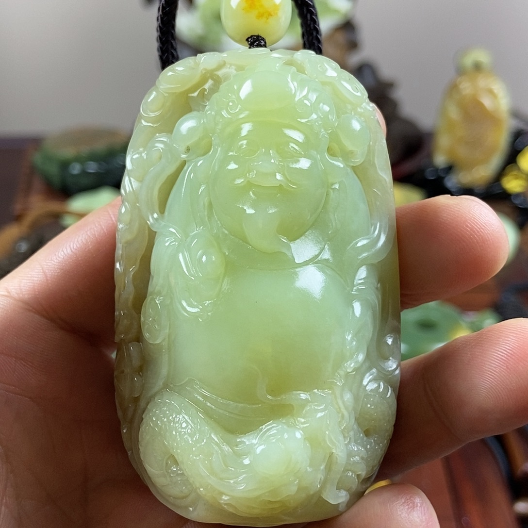 未镶嵌岫岩河磨玉（透闪石质玉）珠宝奇石