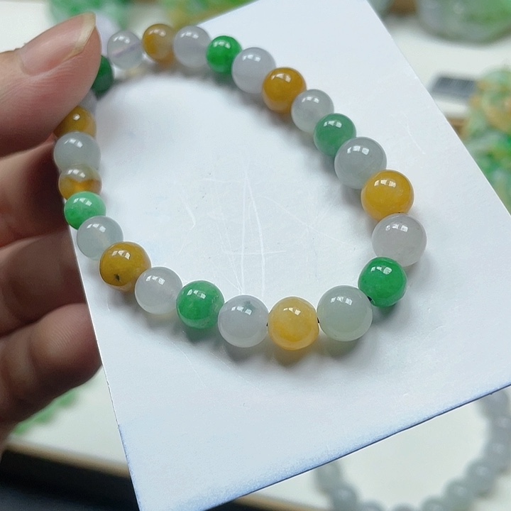 翡翠未镶嵌颈饰0023