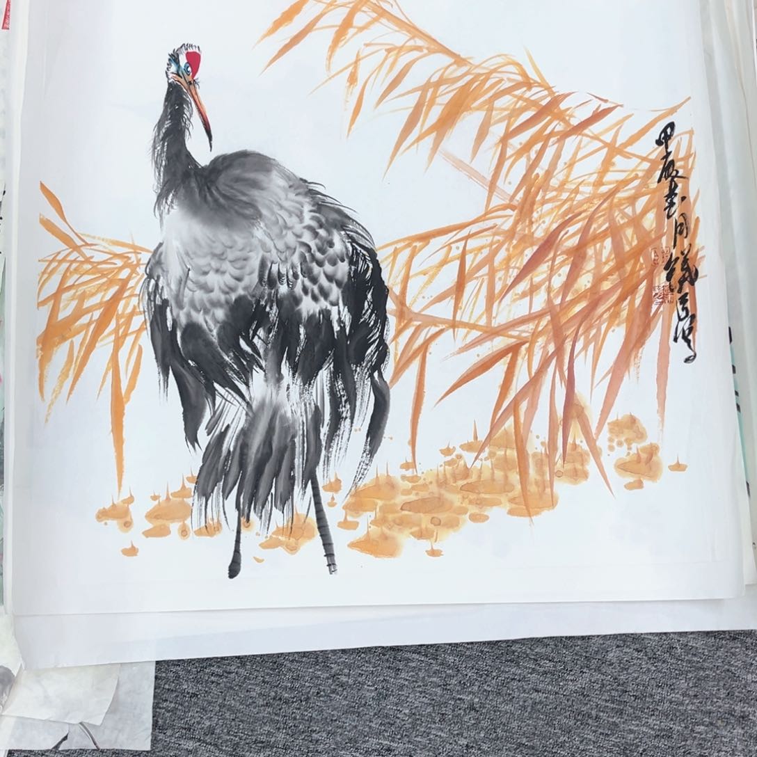 国画走绘画赵老师作品68.68