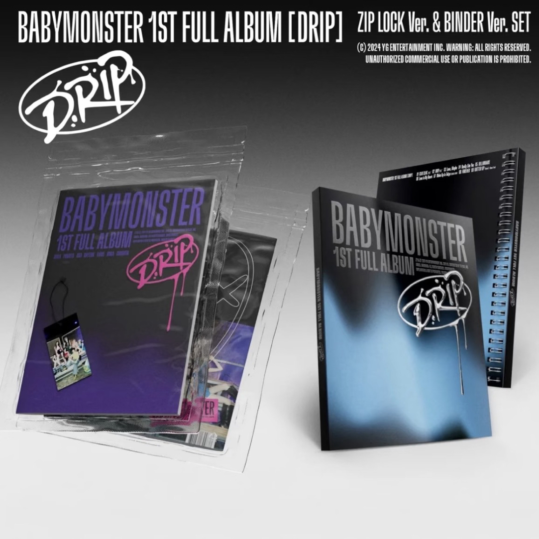 【饼干KPOP】 babymonster专辑宝怪正规一专辑 drip
