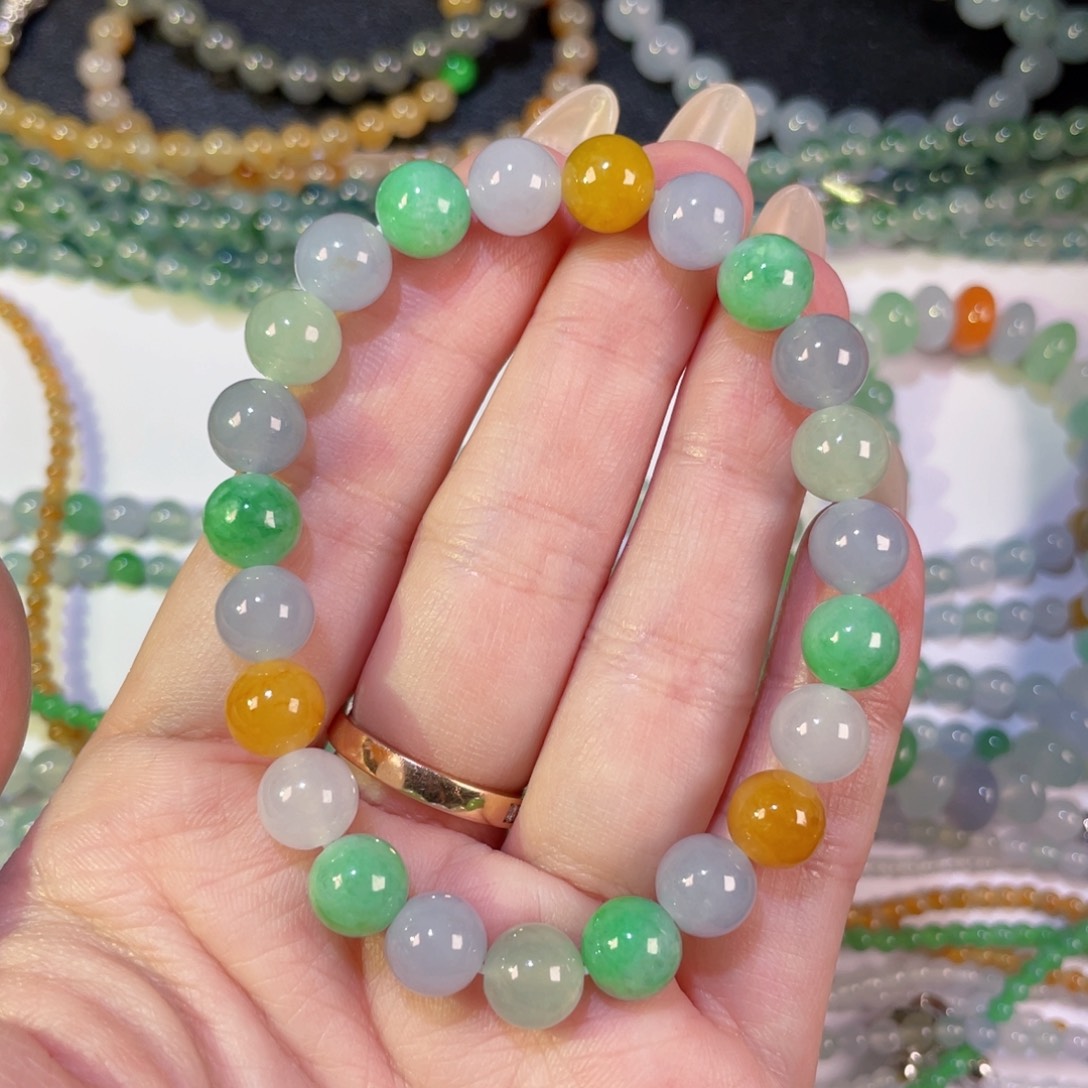 翡翠未镶嵌颈饰裸石8