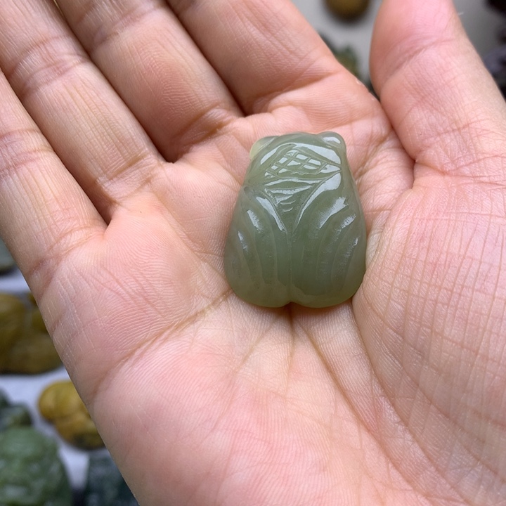 【闪购商品】透闪石质玉吊坠未镶嵌