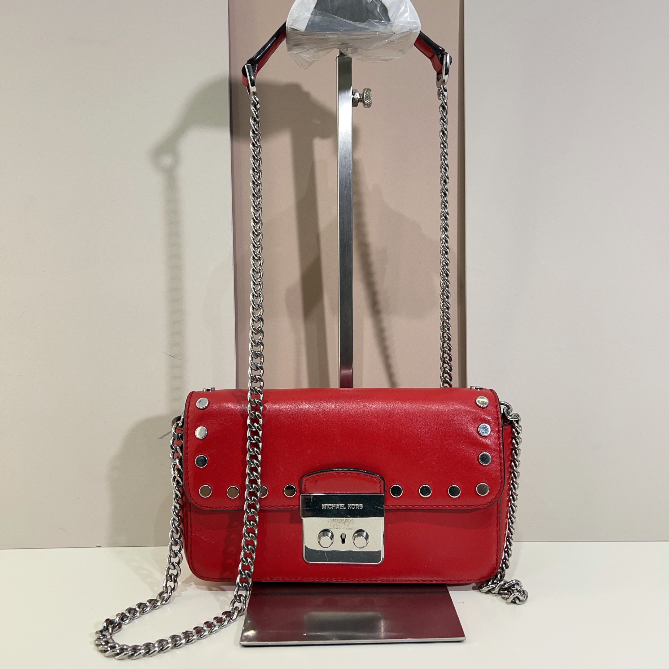 95新 MICHAEL KORS/迈克高仕 mk 斜挎包 a8356