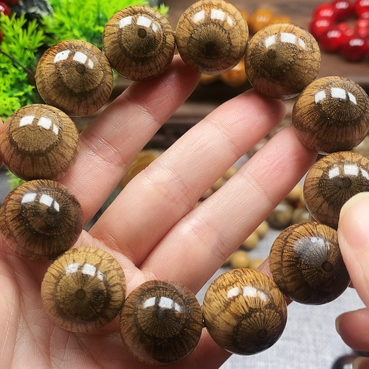 麒***石手串/手链藤类买麻藤