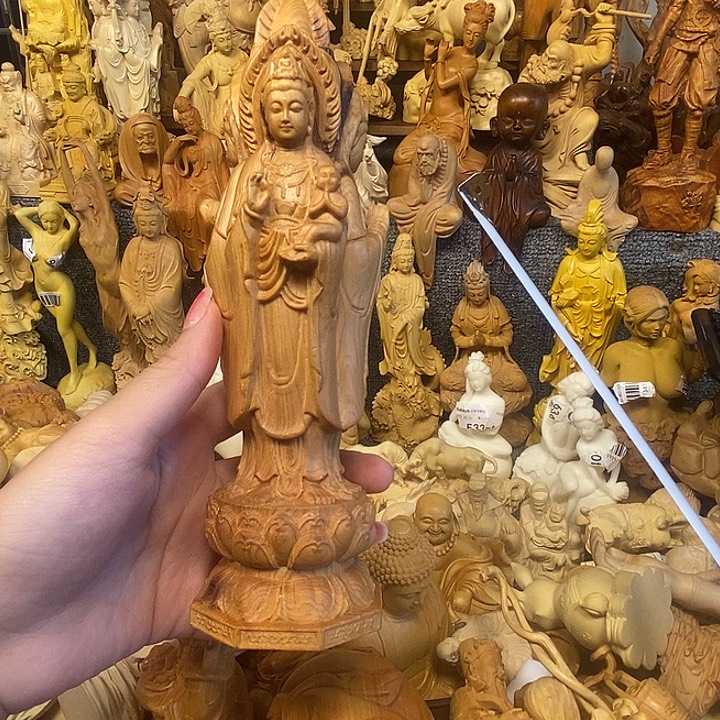 柏木（崖柏）崖柏瑕疵观音
