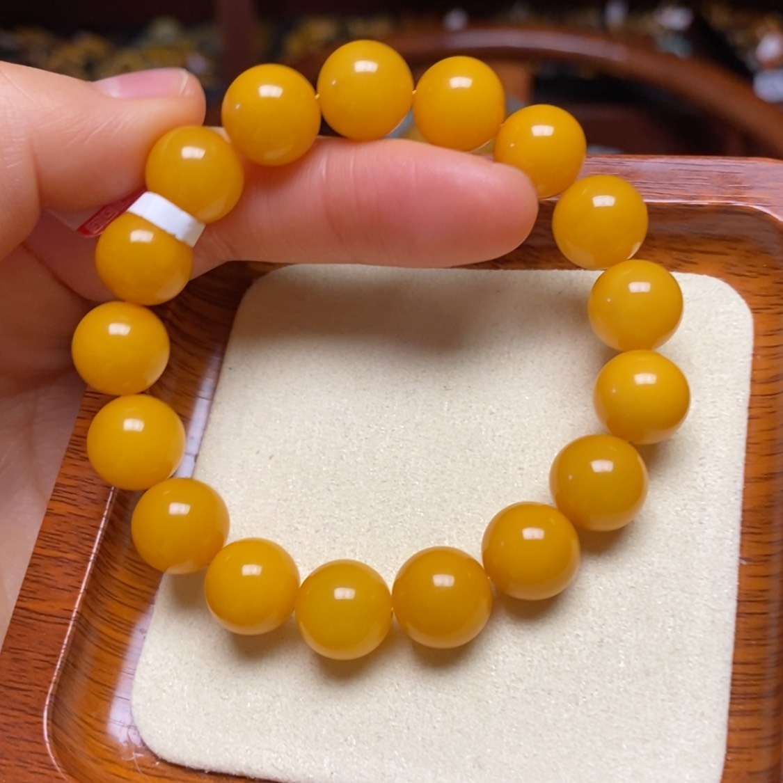 【闪购商品】蜜蜡手链未镶嵌手串