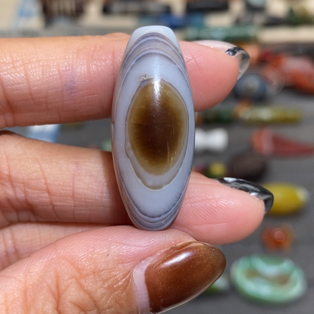 亮***玛瑙/玉髓合金手链