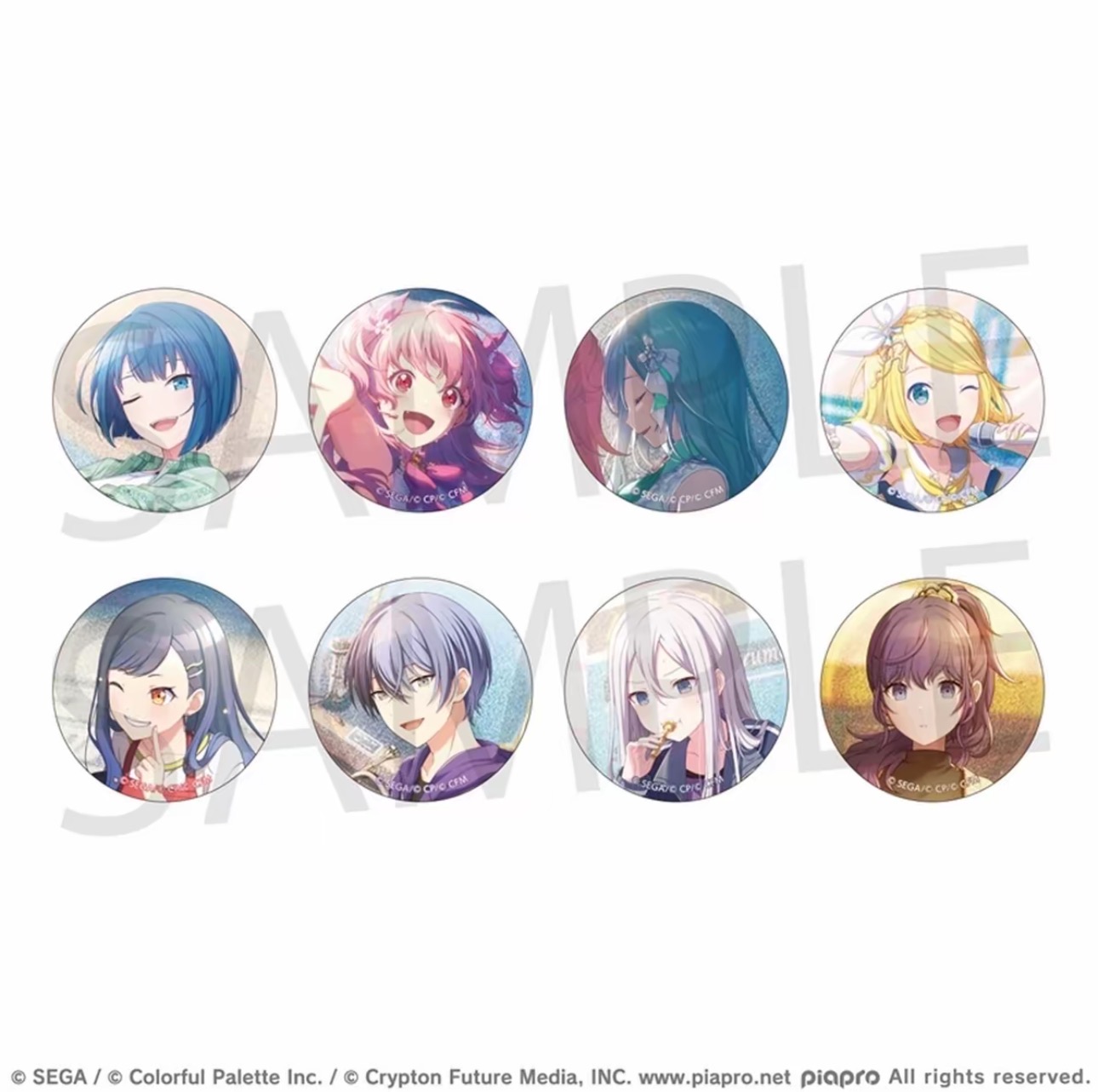 【世界计划 PJSK】新细闪吧唧 45/46弹 徽章盲盒 未成年禁止下单