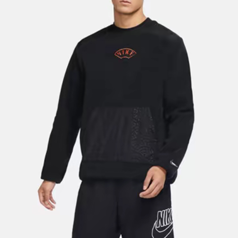 清货 耐克正品 Nike CNY系列 Therma-FIT 黑色休闲卫衣DQ5062-010