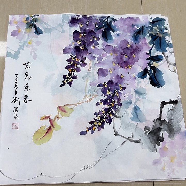 国画国画作品展。国画g