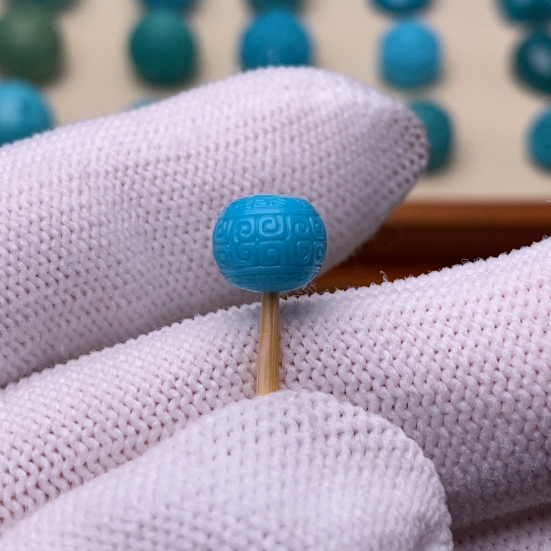 绿松石未镶嵌绿松石回纹8.4