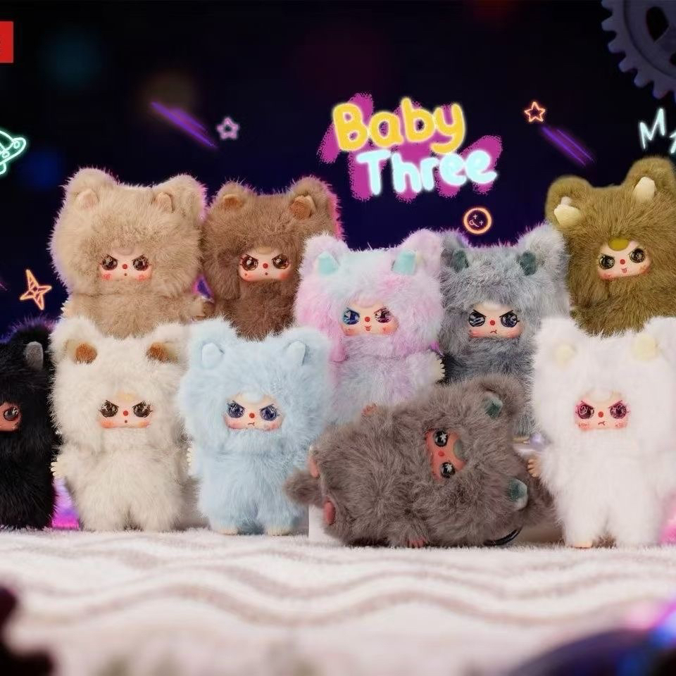 【新品】娃三岁娃龙龙新品杭州音乐节限定潮玩盲盒