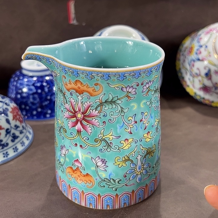 盖碗全场景德镇景德镇景德镇窑烧