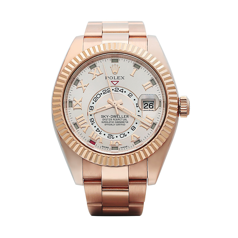 95新 Rolex/劳力士 纵航者系列/326935/单表/玫瑰金男士手表