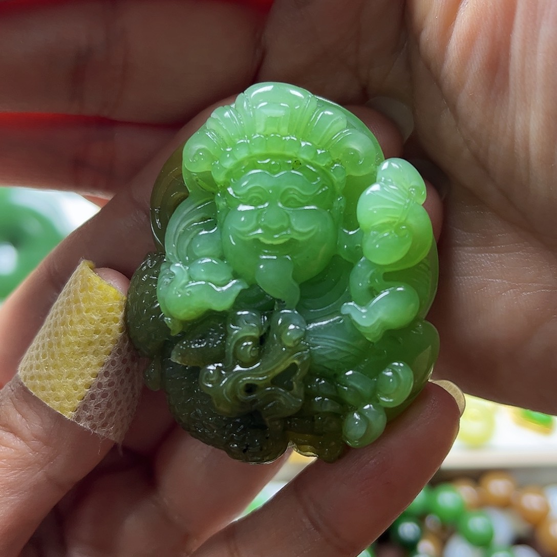 和田玉挂件未镶嵌