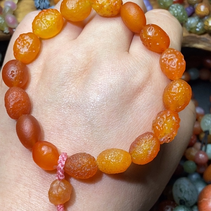 玛瑙/玉髓合金手链