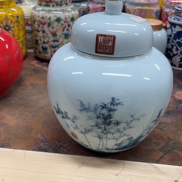 陶瓷罐茶叶罐密封罐储物罐