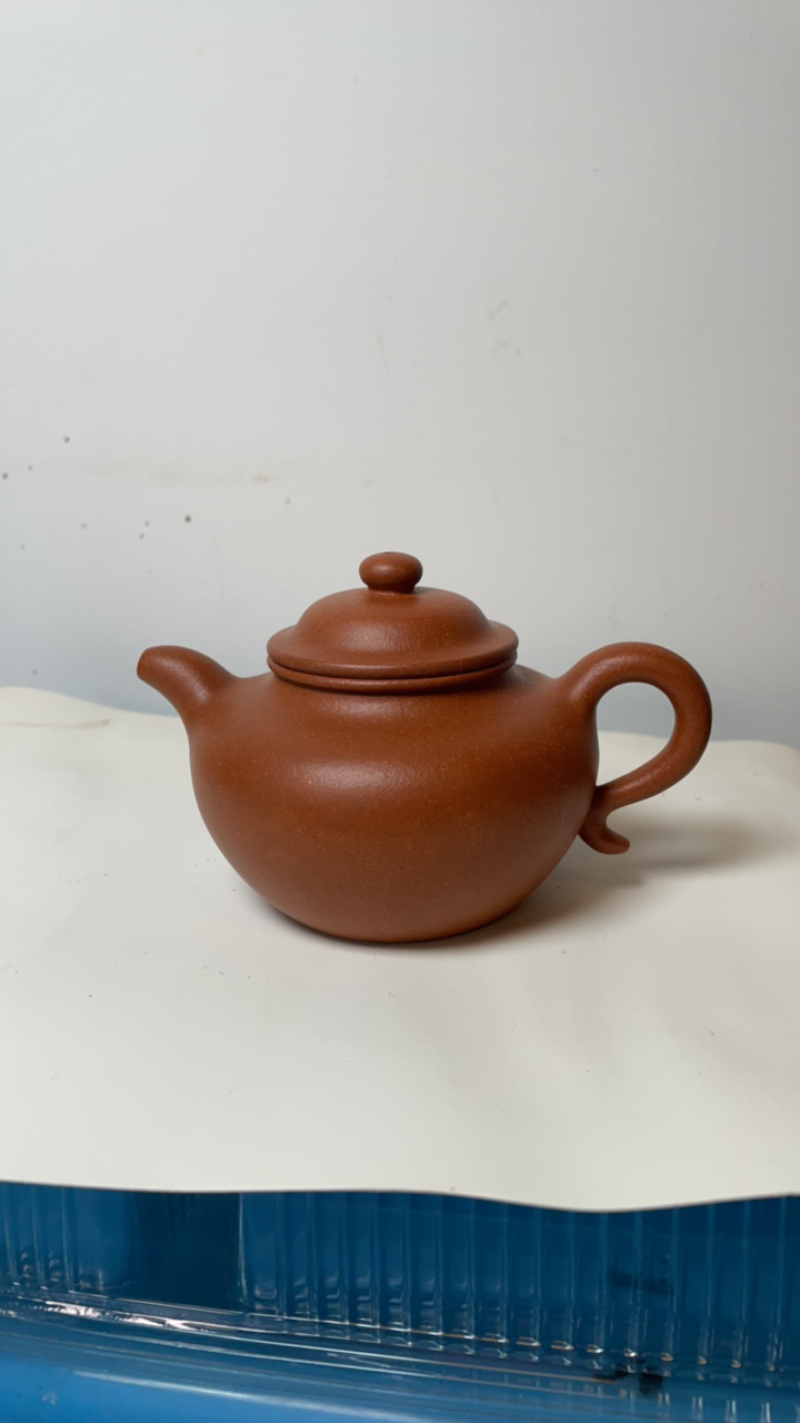 当代 陈丽娟全手工制作黄龙山原矿老料降坡泥220 c c莲子壶