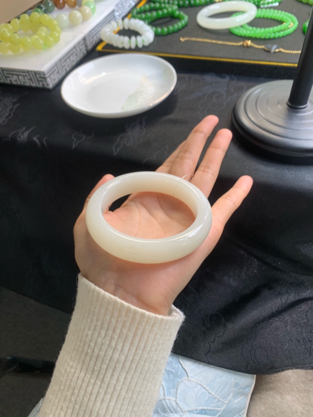 和田玉青海老料白玉57