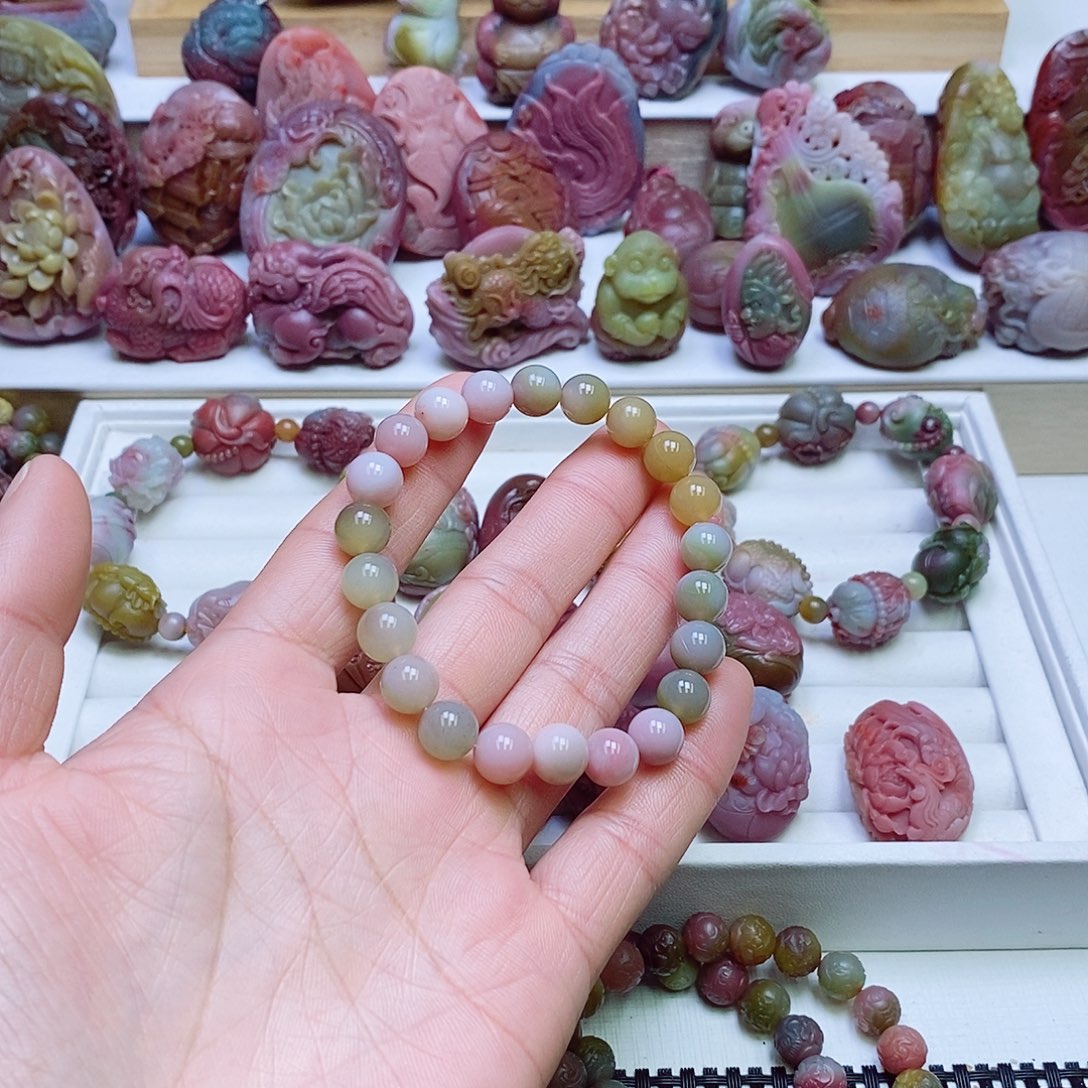 玛瑙/玉髓盐源玛瑙未镶嵌