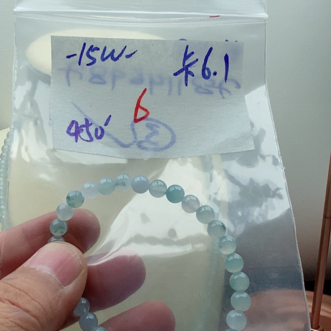 定制翡翠未镶嵌翡翠珠链