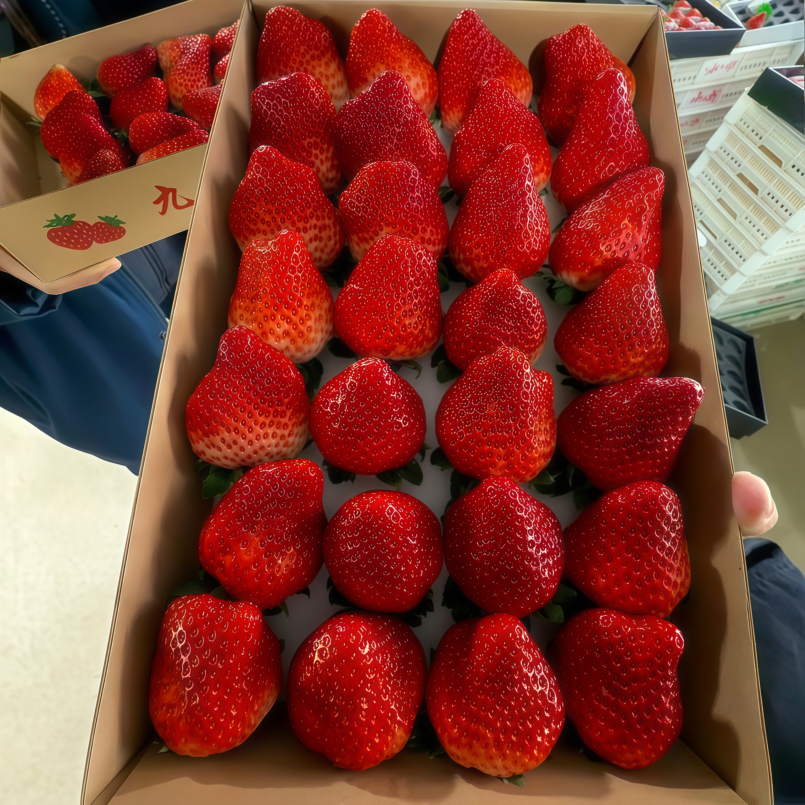 【新鲜现摘】四川凉山草莓新鲜现摘当季水果牛奶红颜草莓产地直发