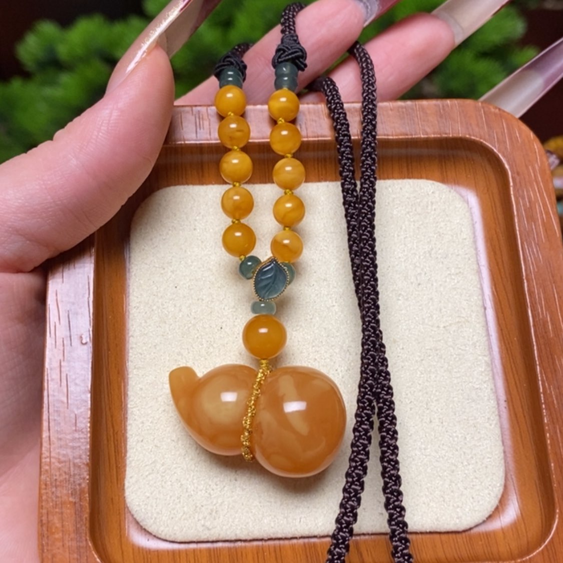 【闪购商品】蜜蜡颈饰未镶嵌项链