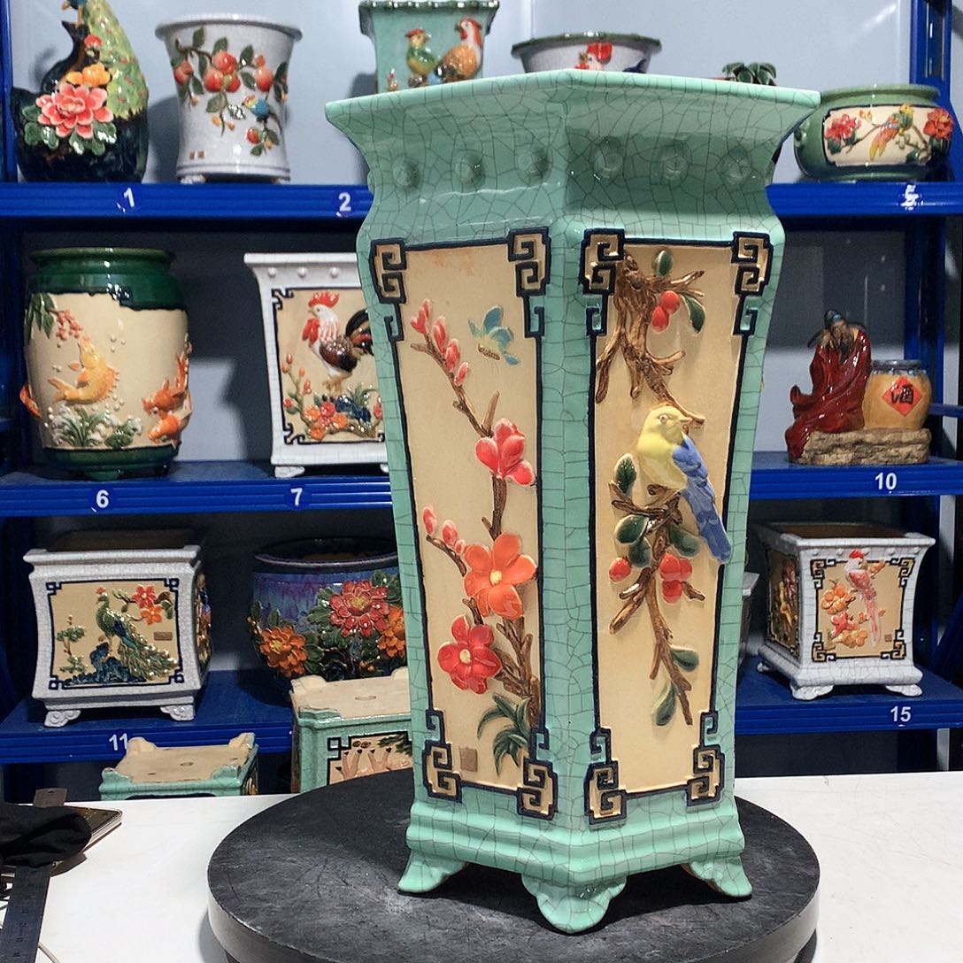 琳***琳高温粗陶石湾花盆