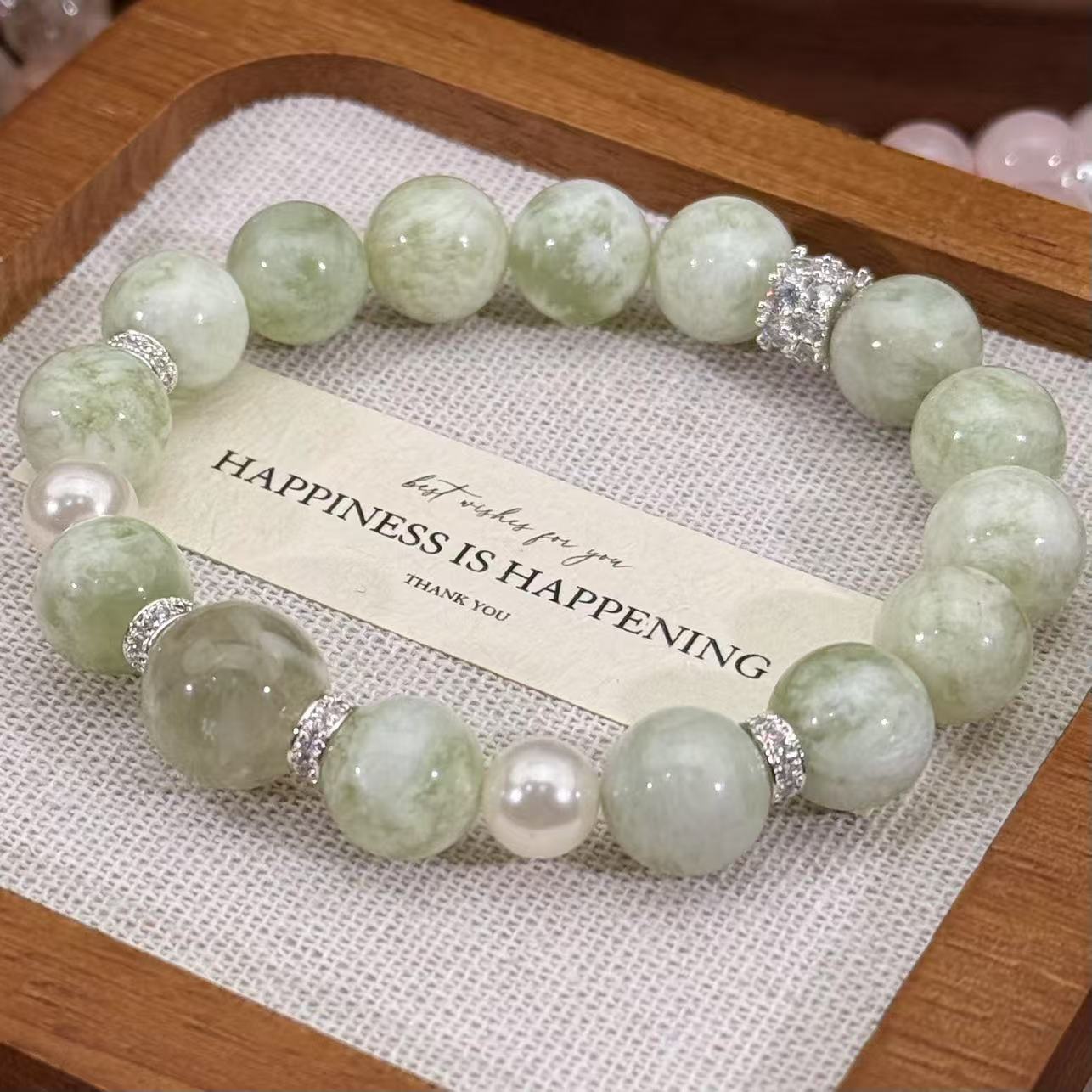 【只此青绿】天然水晶原创小众设计