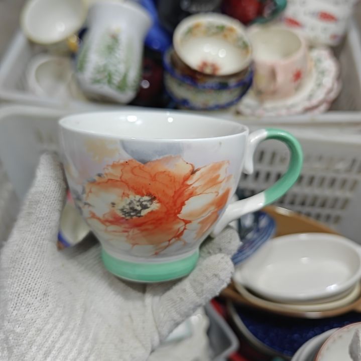 欧式陶瓷餐具杯碗盘微瑕介意慎拍